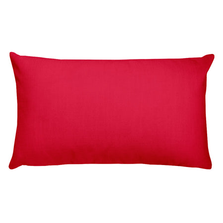 Crimson Rectangular Pillow