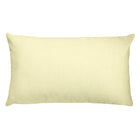Lemon Chiffon Rectangular Pillow