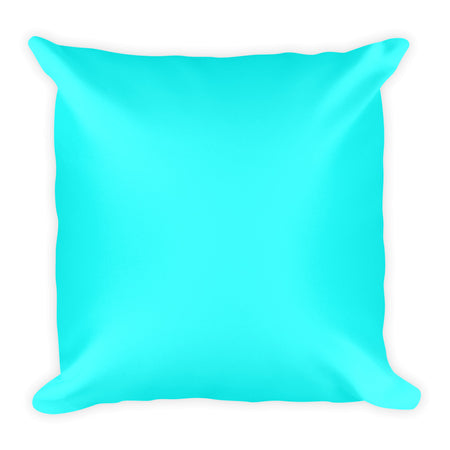 Aqua Square Pillow