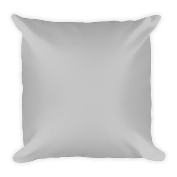 Silver Square Pillow