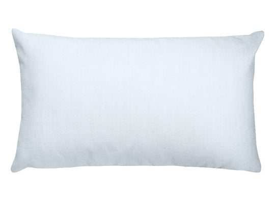 Alice Blue Rectangular Pillow