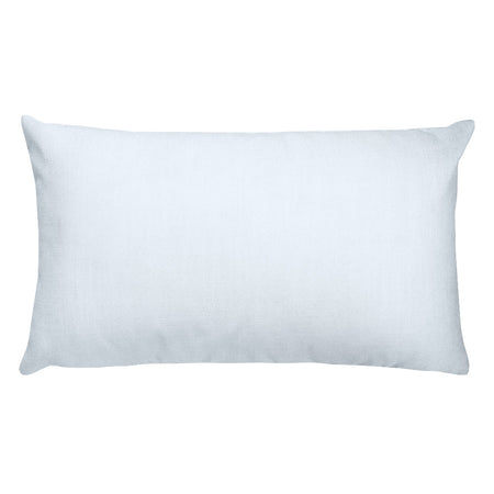 Alice Blue Rectangular Pillow